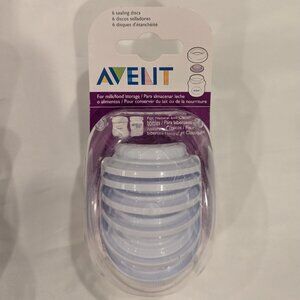 NWT Philips Avent Sealing Discs For Feeding Bottles, Storing Pumped Breastmilk